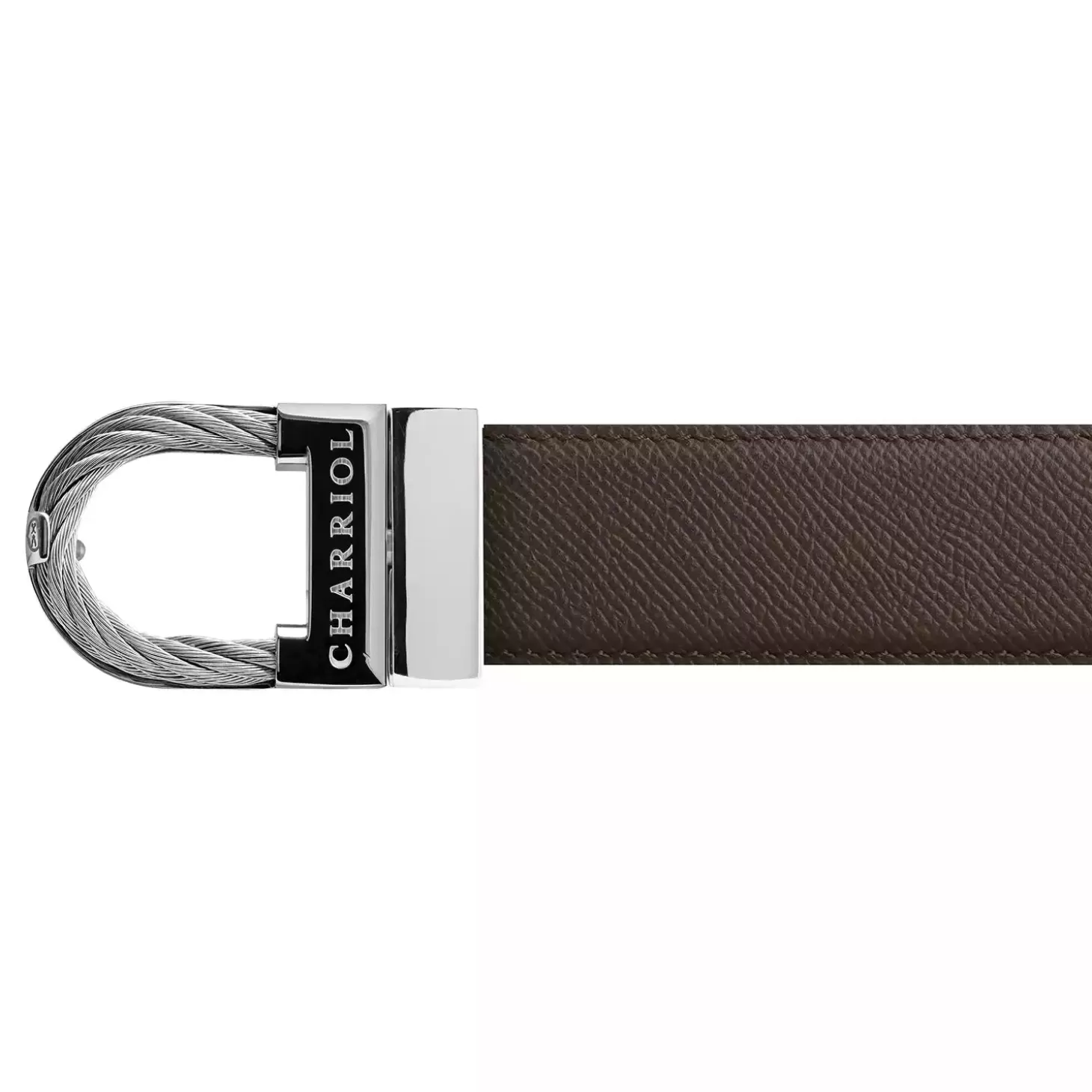 Charriol Celtic®<Celtic® Gentleman Driver Belt Curved Buckle