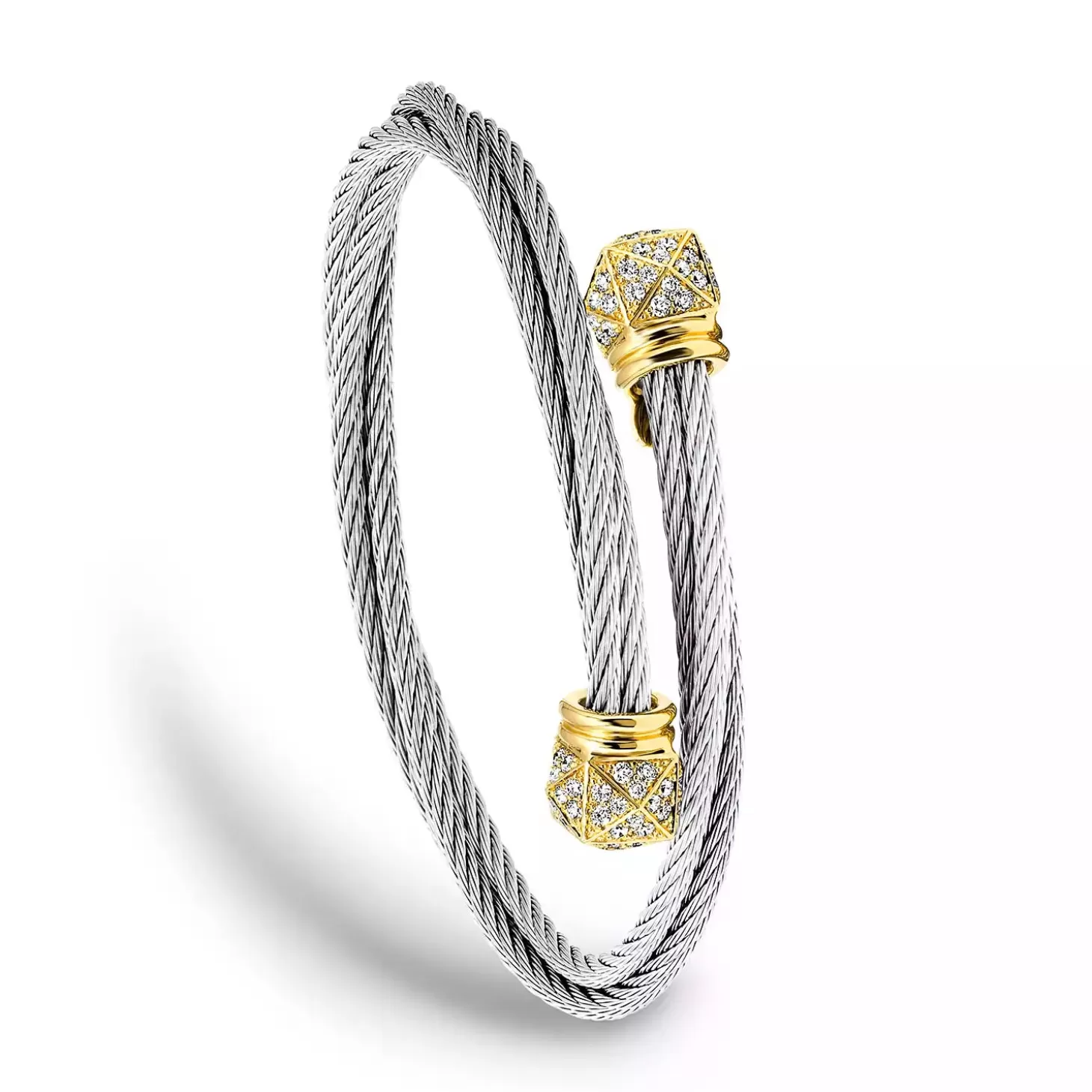 Charriol Bracelets | Bracelets<Celtic® Triquetra Bangle 18KT Steel