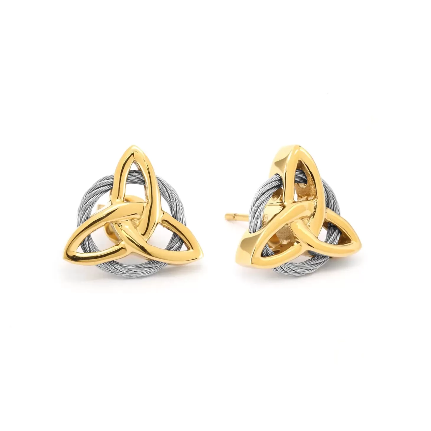 Charriol Earrings<Celtic® Triquetra Earrings