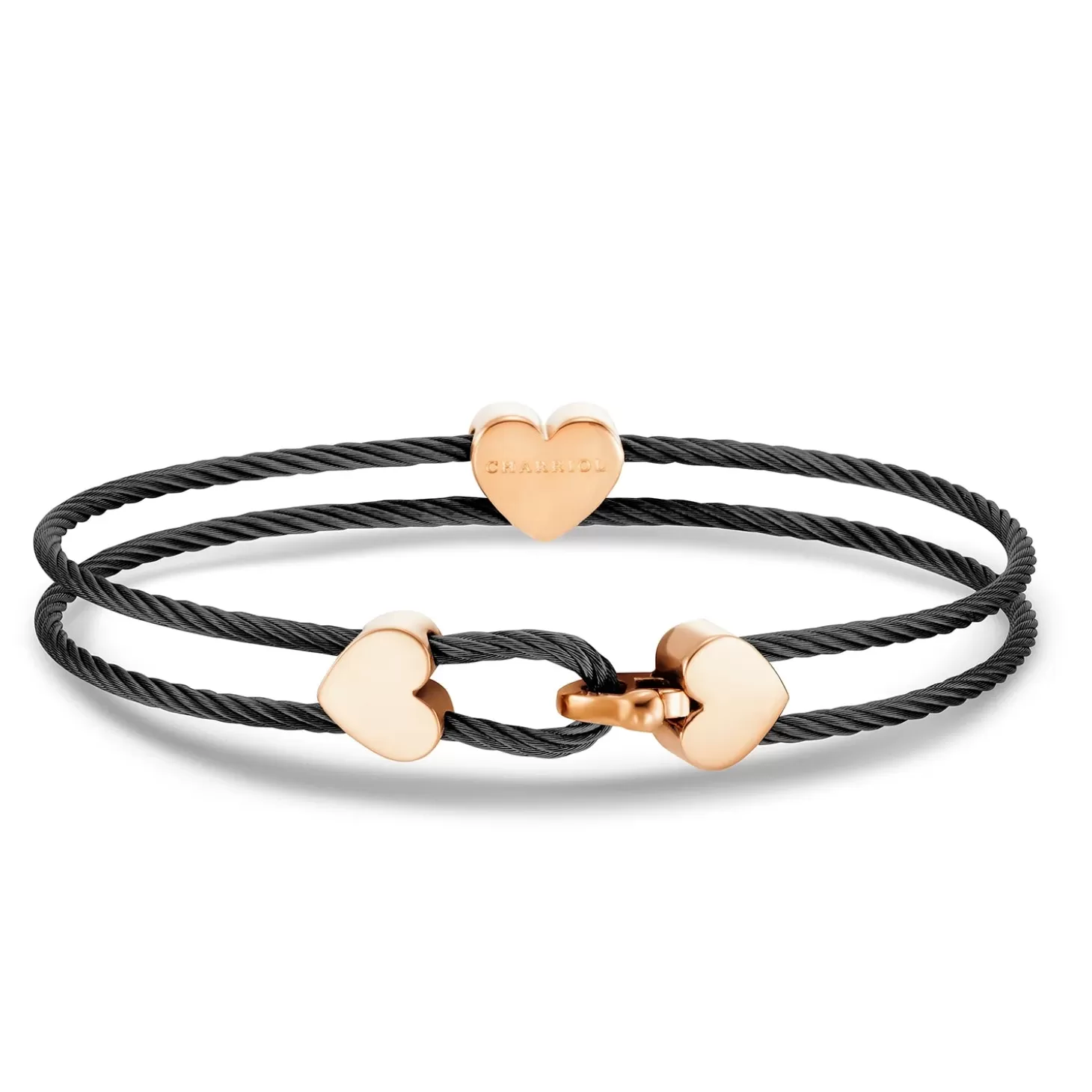 Charriol Bracelets<Coup De Foudre Hearts Bangle