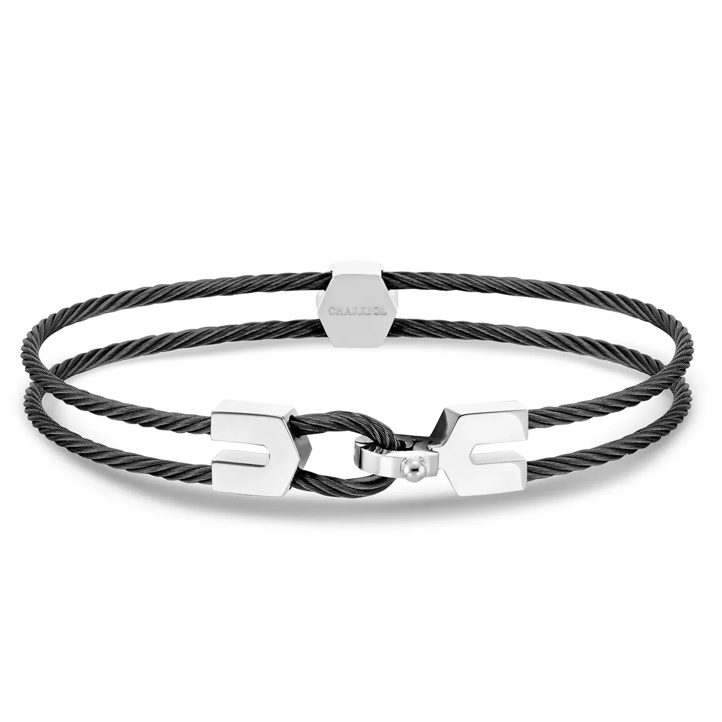 Charriol Bracelets<Coup De Foudre Horseshoe Bangle