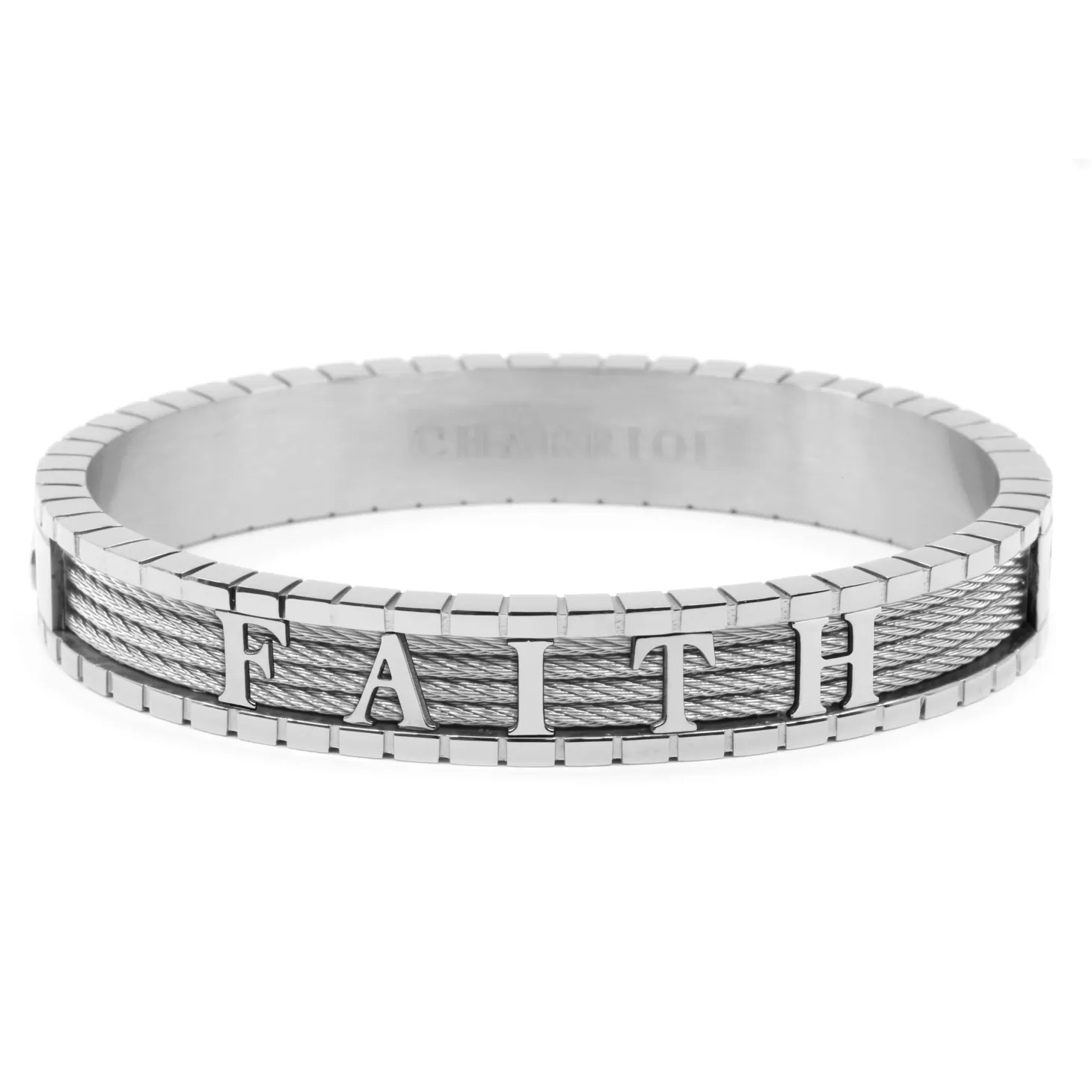 Charriol Bracelets<Forever™ Bangle Personalized Steel/Steel