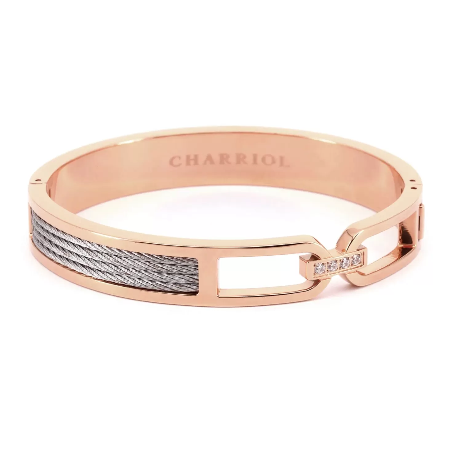 Charriol Bracelets<Forever™ Buzio Bangle Steel