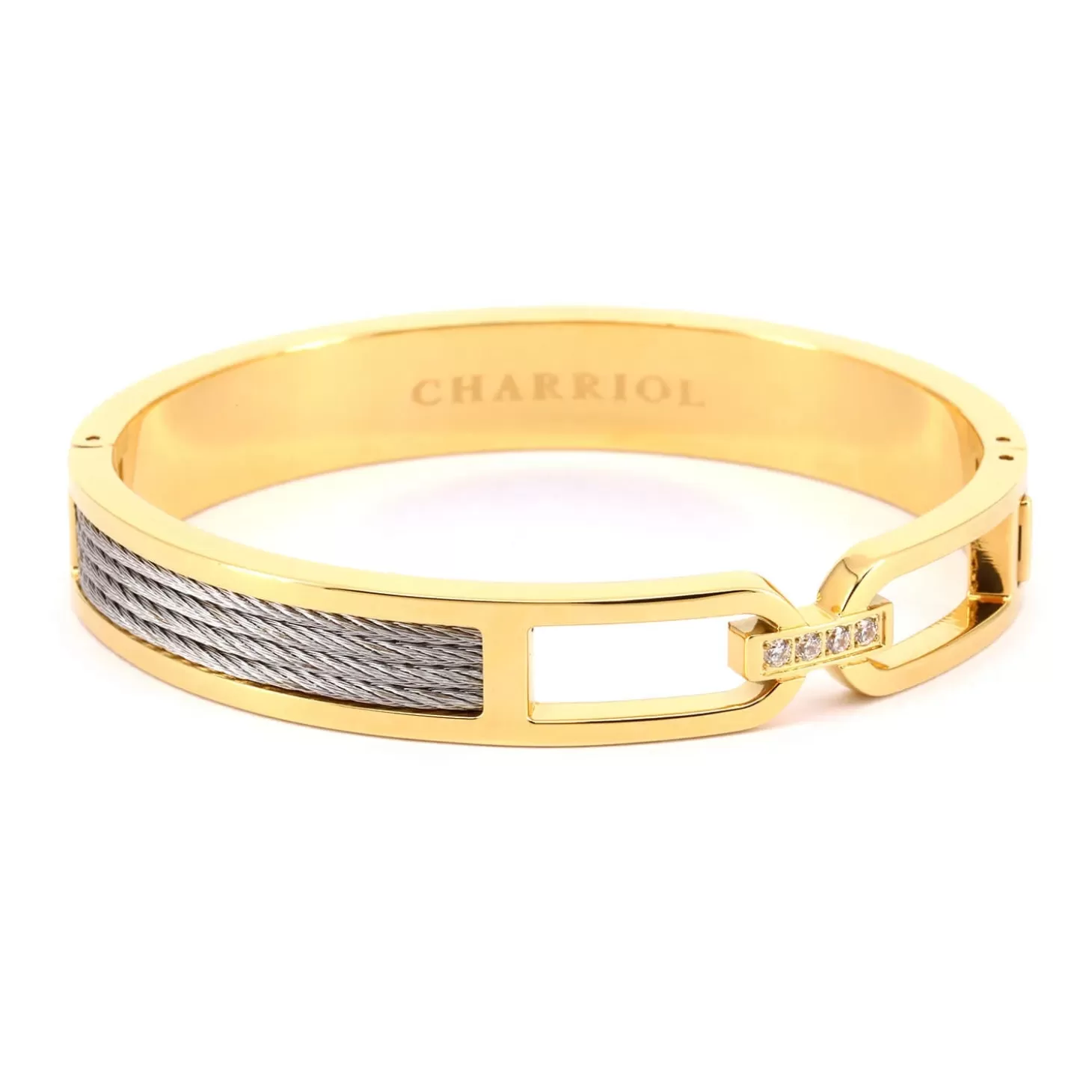 Charriol Bracelets<Forever™ Buzio Bangle Steel