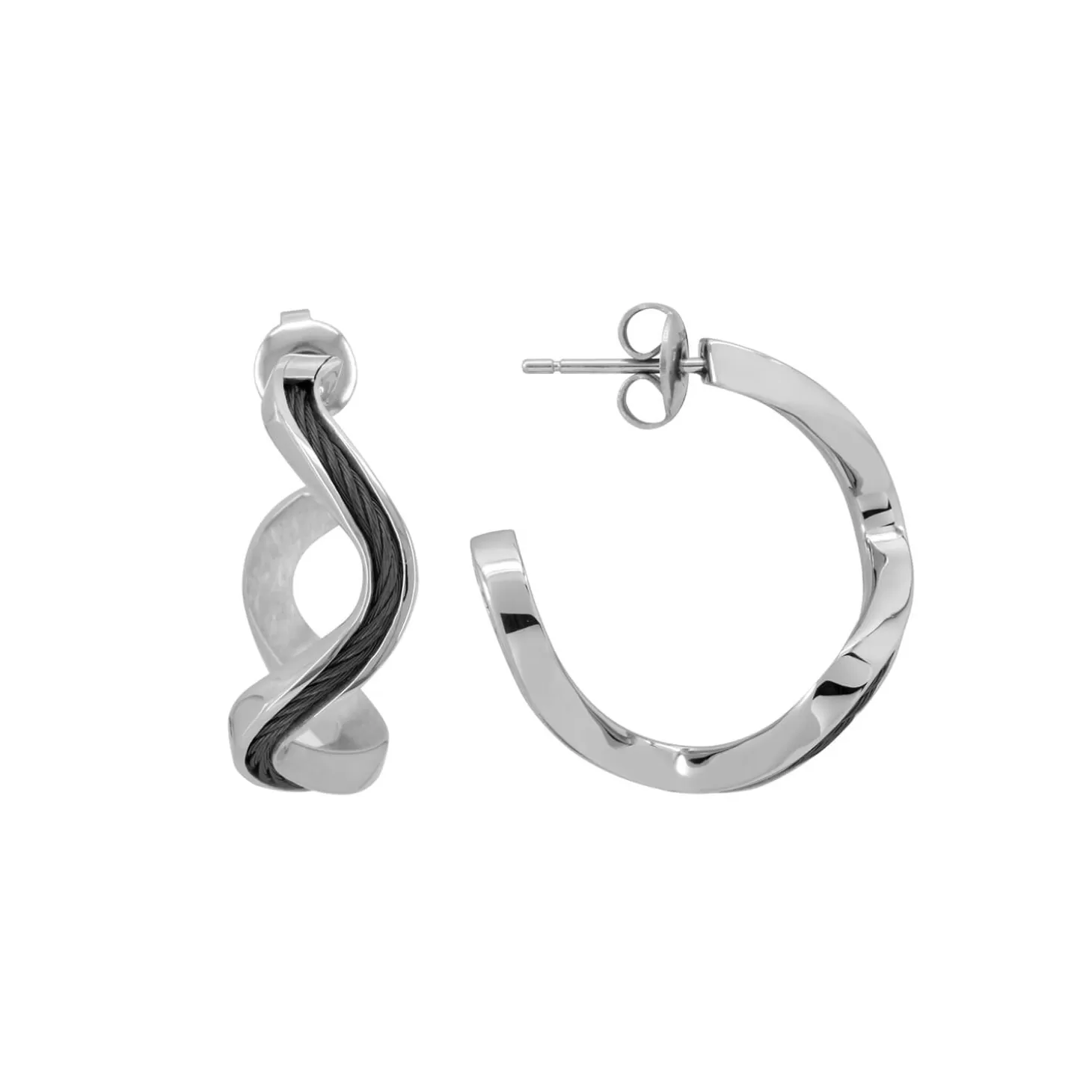 Charriol Rings<Forever™ Wave Earrings