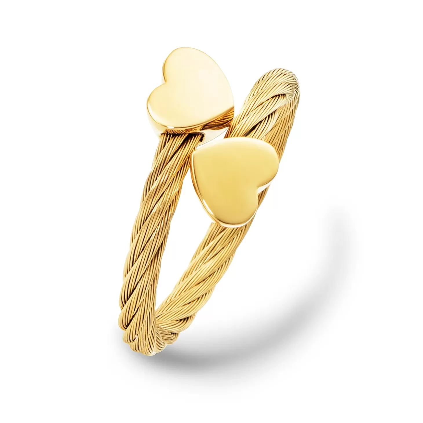 Charriol Rings<Passion Double Heart Ring