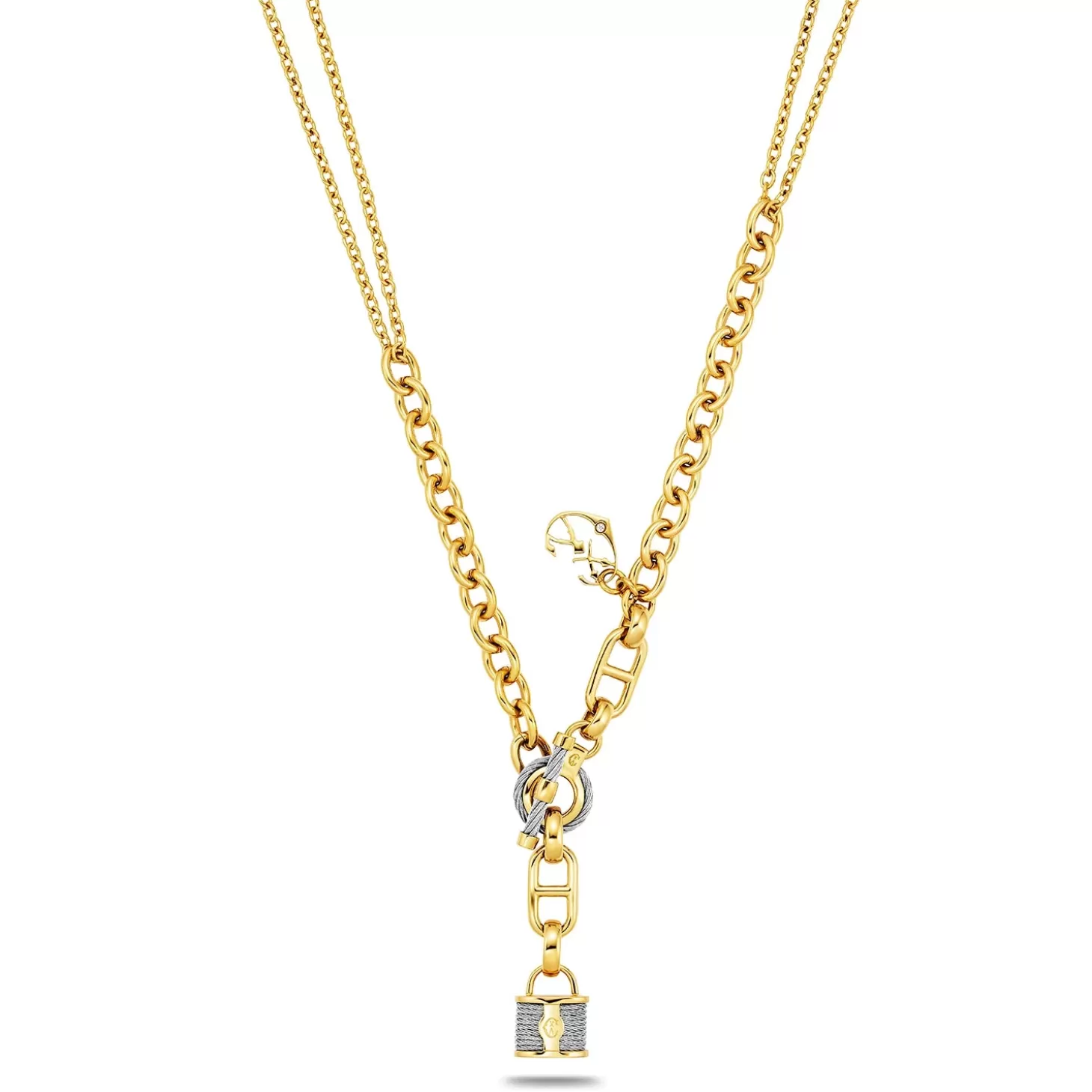 Charriol Necklaces<St. Tropez® Mariner Set Necklace Steel