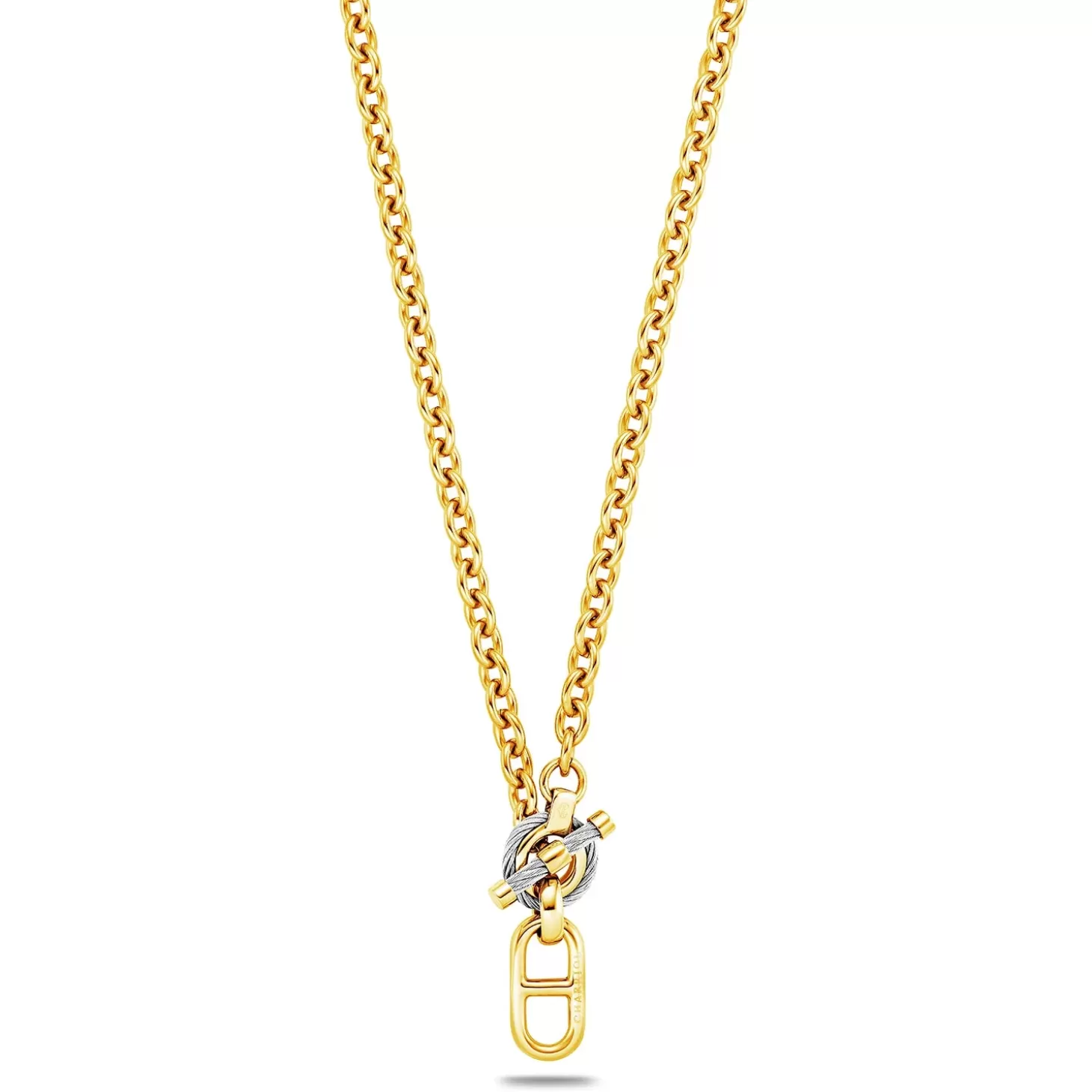 Charriol Necklaces<St. Tropez® Mariner Toggle & Link Necklace Steel