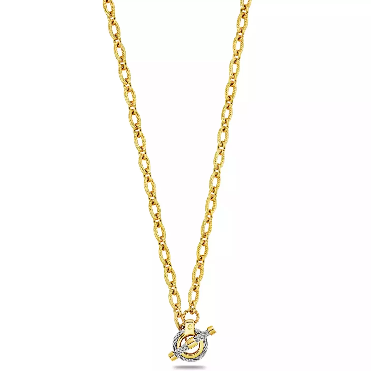 Charriol Necklaces<St. Tropez® Mariner Toggle Necklace Steel